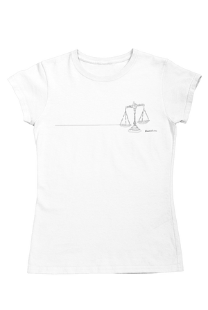 𝐖𝐚𝐚𝐠𝐞 𝐝𝐞𝐫 𝐆𝐞𝐫𝐞𝐜𝐡𝐭𝐢𝐠𝐤𝐞𝐢𝐭 - Organic T-Shirt women