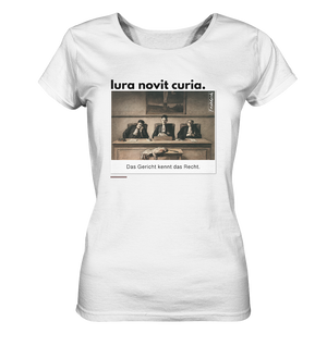 𝙳𝚊𝚜 𝙶𝚎𝚛𝚒𝚌𝚑𝚝 𝚔𝚎𝚗𝚗𝚝 𝚍𝚊𝚜 𝚁𝚎𝚌𝚑𝚝 | IURA NOVIT CURIA - Organic T-Shirt