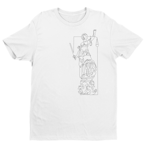 𝐝𝐢𝐞 𝐉𝐮𝐬𝐭𝐢𝐭𝐢𝐚 BLCK - Organic T-Shirt