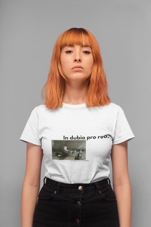 𝙸𝚖 𝚉𝚠𝚎𝚒𝚏𝚎𝚕 𝚏ü𝚛 𝚍𝚎𝚗 𝙰𝚗𝚐𝚎𝚔𝚕𝚊𝚐𝚝𝚎𝚗 | IN DUBIO PRO REO  - Organic T-Shirt